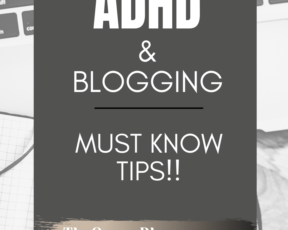 Adhd and blogging