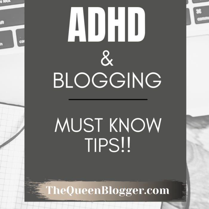 Adhd and blogging